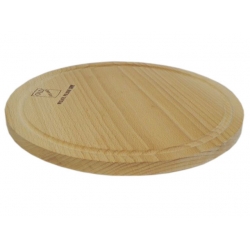 Deska okrągła 28 cm + logo
